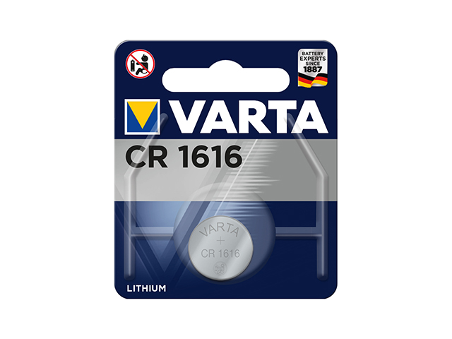 Pila Varta specialisticaTipo CR1616. Litio. 3 volt.