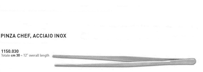 PINZA CHEF IN ACCIAIO INOX CM30 art..1150.030