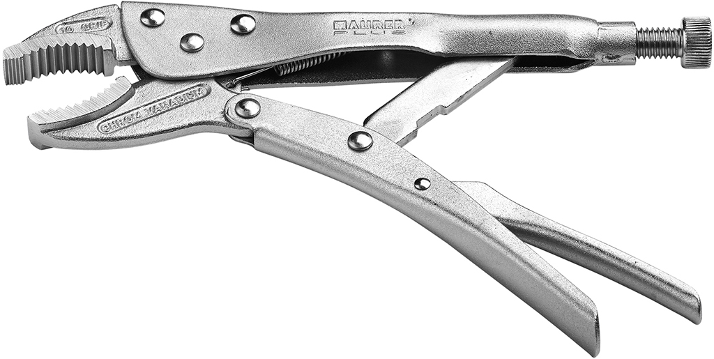 Pinza multigrip regolabile / autobloccante MAURER PLUS - ganasce concave - in acciaio cromo vanadio 25x250mm