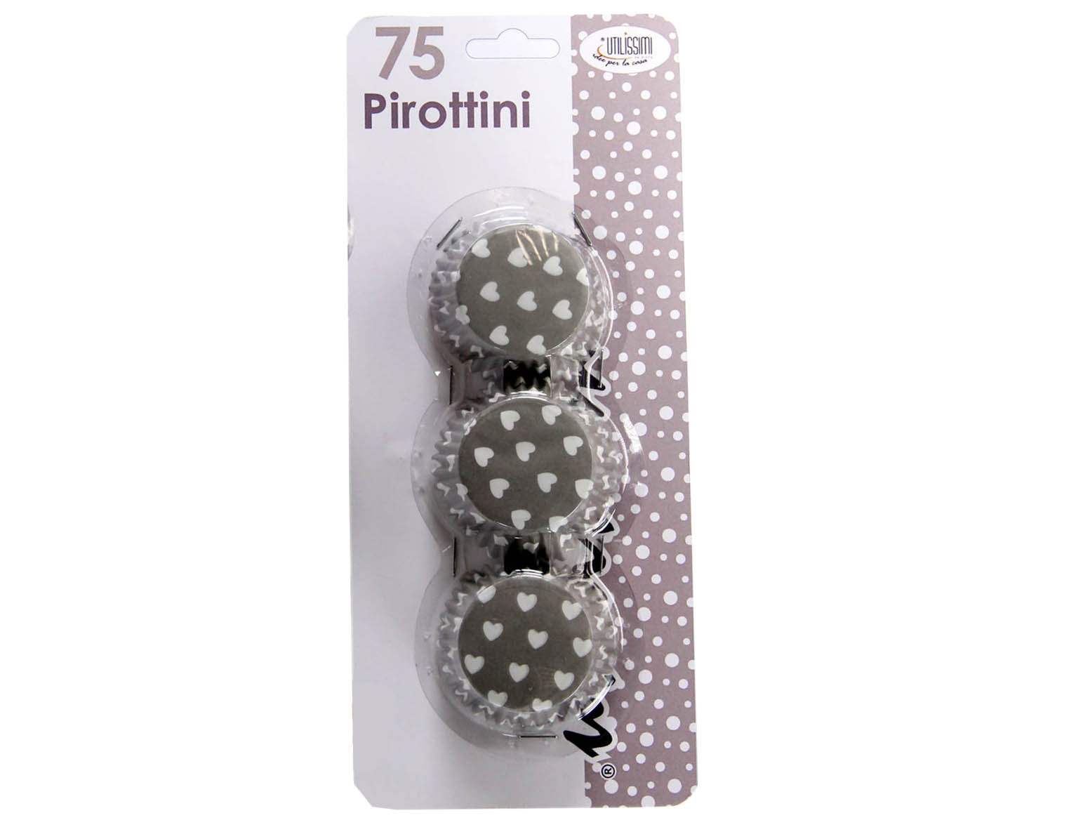 PIROTTINI CARTA 5CM COLORATI LILLO PEDRINI 75PZ