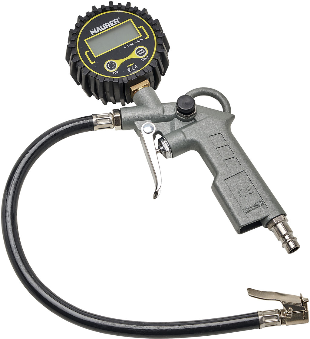 PISTOLA GONFIAGGIO C/MAN.DIGITALE ATT.RAPIDO