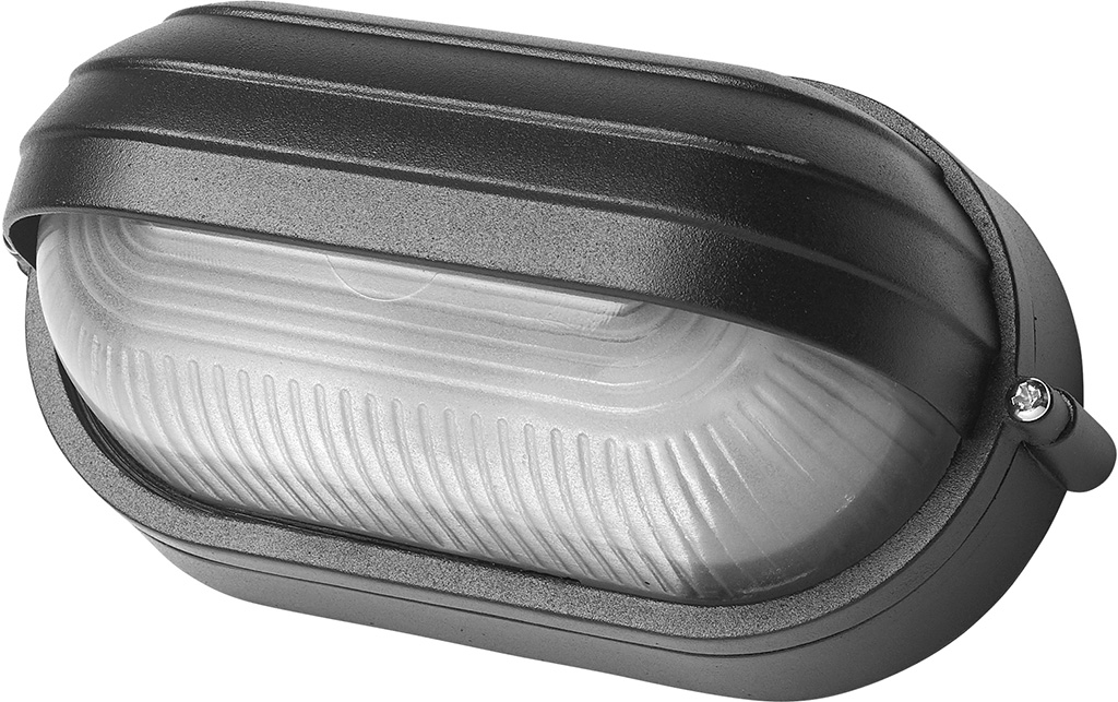 Plafoniera per esterni 22,5X11,5X11,5 NERA PAPILLON mod. PALPEBRA ovale