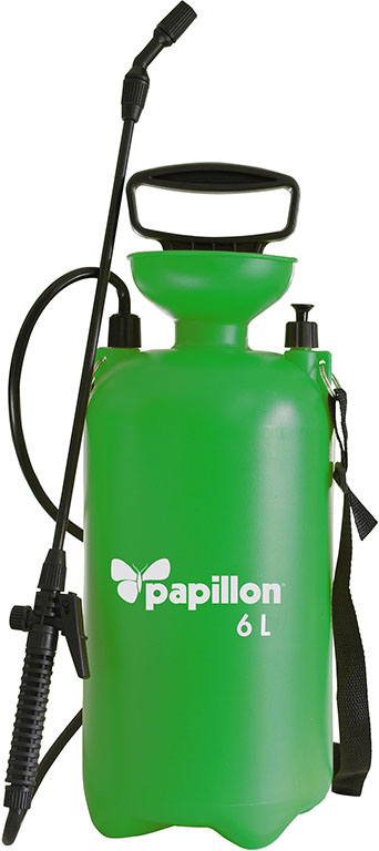 POMPA A SPALLA PAPILLON CON LANCIA IN PLASTICA LT.6