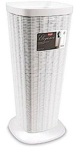 PORTAOMBRELLI ELEGANCE BIANCO CM25,5X25,5X57H IN PLASTICA