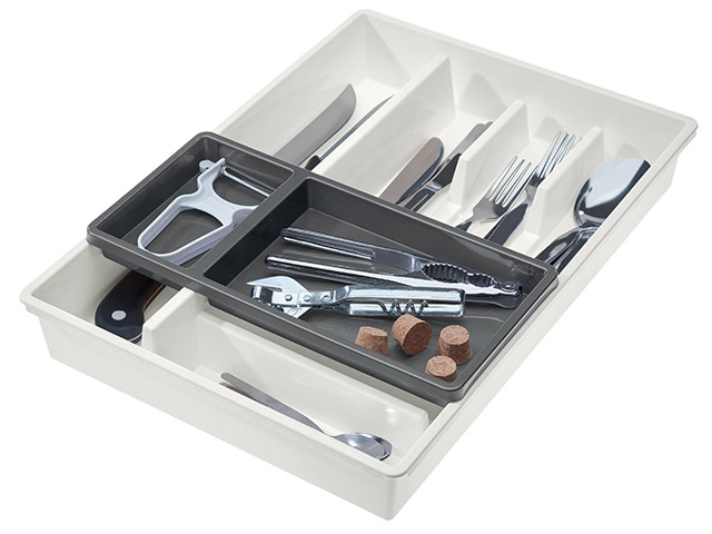 PORTAPOSATE BELLA IN PLASTICA COLORE PANNA CM28,7X41XH6,7