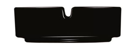 POSACENERE IN VETRO 105MM IMPILABILE NERO ARCOROC ART. 00187