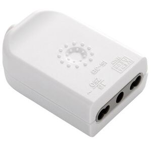 PRESA BIPASSO 2P+T BIANCO FIG.1