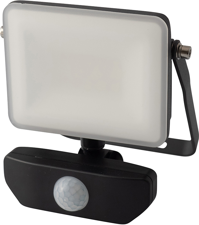 Proiettore a LED MAURER con sensore crepuscolare e di movimento 15W 4000K IP54 1350LM - 4000 K (luce bianca neutra)