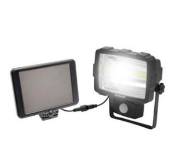 PROIETTORE LED 10W 1600LM C/SENS A CARICA SOLARE