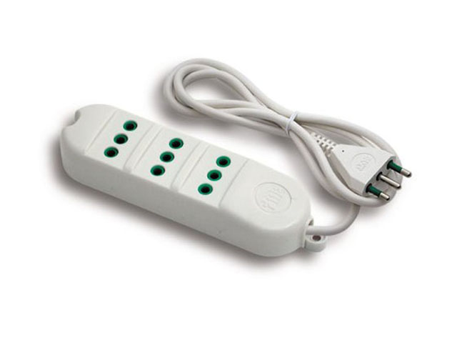 PROLUNGA MULTIPRESA 3X0,75 3 POSTI ART. 41000 FANTON