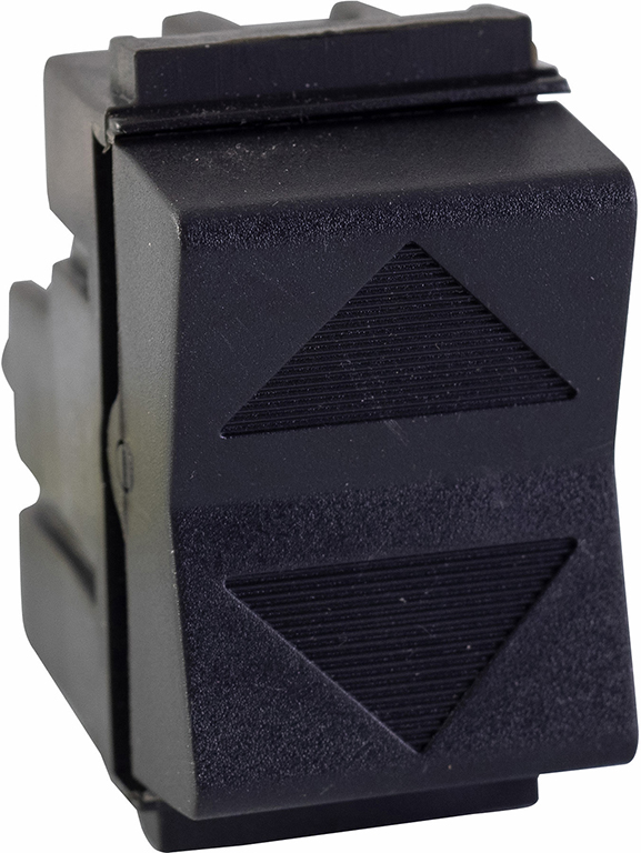 PULSANTE DOPPIO 2NA 10A GRIGIO STANDARD