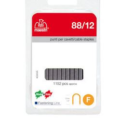 PUNTI SPILLATRICE MAESTRI BLISTER ART. 88/12 1152 PZ