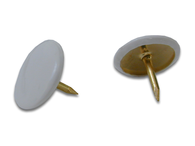 PUNTINE PLASTICATE BIANCHE 70 PEZZI