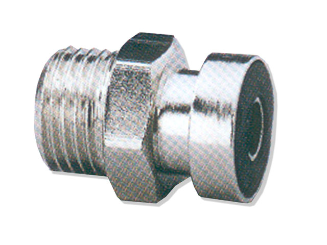 Raccordo Asturo per pneumatica in ottone. Attacco maschio a baionetta 1/4 art. 13011