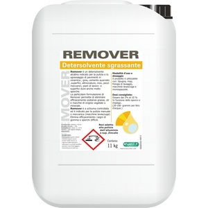 REMOVER detersolvente sgrassante per pavimenti e superfici dure 5KG.
