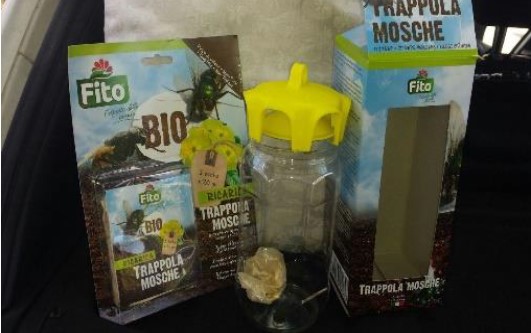 RICARICA TRAPPOLE MOSCHE 3 ESCHE X 20GRAMMI.