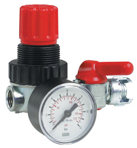 RIDUTTORE DI PRESSIONE PER COMPRESSORE 0-12 BAR