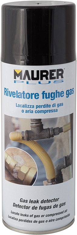 RIVELATORE SPRAY FUGHE GAS 300ML MAURER