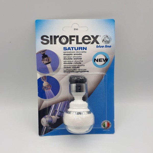 ROMPIGETTO DOPPIO SNODO BIANCO SATURN 2525/56S SATURN