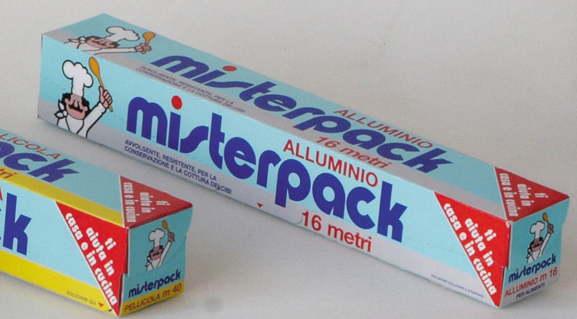 ROTOLO ALLUMINIO PER CIBO 16 METRI MISTER PACK