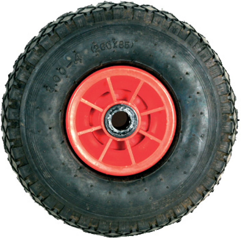 RUOTA PNEUMATICA CON CUSCINETTO MM.20X75 4T MM.260X85