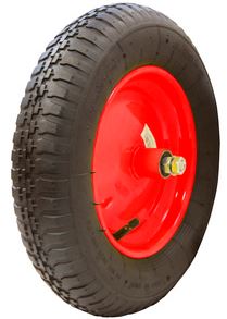 RUOTA VESPA PER CARRIOLA INTERASSE 134 MM CON CUSCINETTO