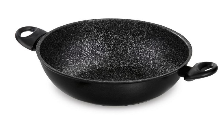 SALTAPASTA GRANITICA EXTRA WOK 2 MANICI CM32 BARAZZONI