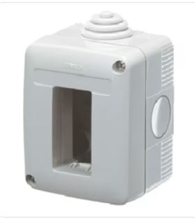 Scatola portafrutto CONTENITORE 1 POSTO ORIZZONTALE GEWISS 27001 MM66X82X55