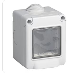 Scatola portafrutto VIMAR VIW14902CONTENITORE IP55 2 POSTI STAGNO