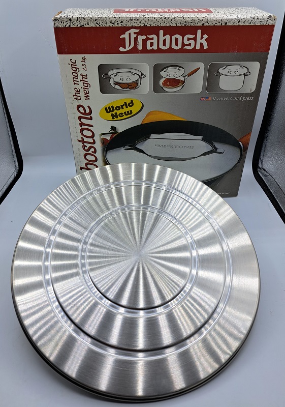 SCHIACCIACARNI FRABOSTONE CM24 IN ACCIAIO INOX 18/10 FRABOSK