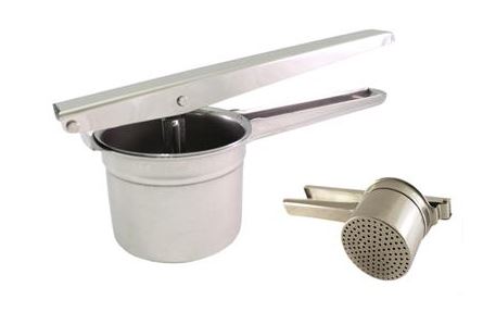 SCHIACCIAPATATE INOX 18/10 FORO DA 3MM CALDER ART. 560