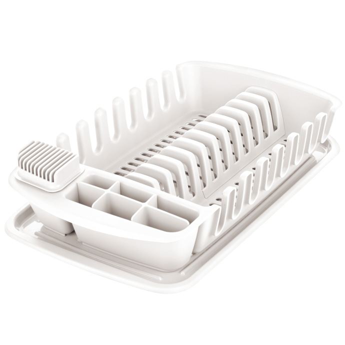 SCOLAPIATTI CON VASSOIO PRENDIGOCCIA TESCOMA