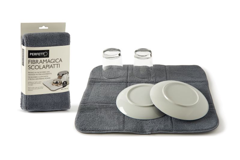 SCOLAPIATTI IN MICROFIBRA FIBRAMAGICA CM 40X50 ART. 0263C PERFETTO