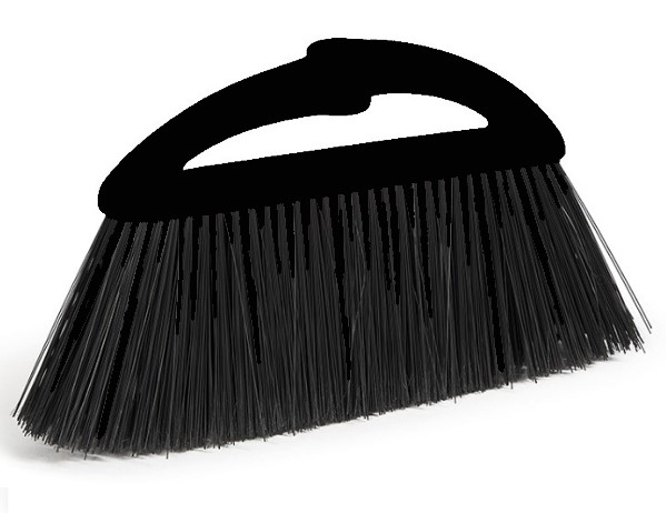 SCOPA PER INTERNI/ESTERNI FLAT NERA ART. 0050C PERFETTO