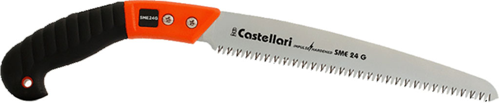 SEGACCIO PROFESSIONALE CON DENTI LUNGHI LAMA CM.24 CASTELLARI SME 24GL