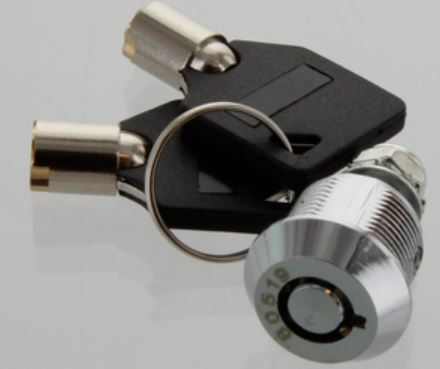 SERRATURA CON CHIAVE PER CASSAFORTE ELETTRONICA