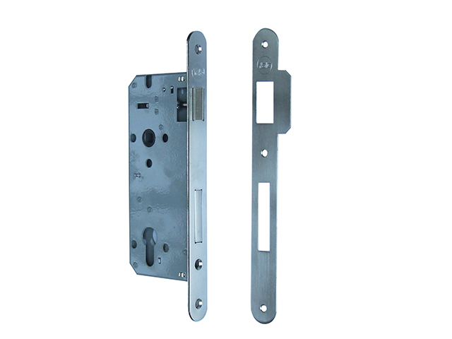 SERRATURA Yale 52X10500S2 mm 50 nichelata satinata da infilare per cilindro europeo