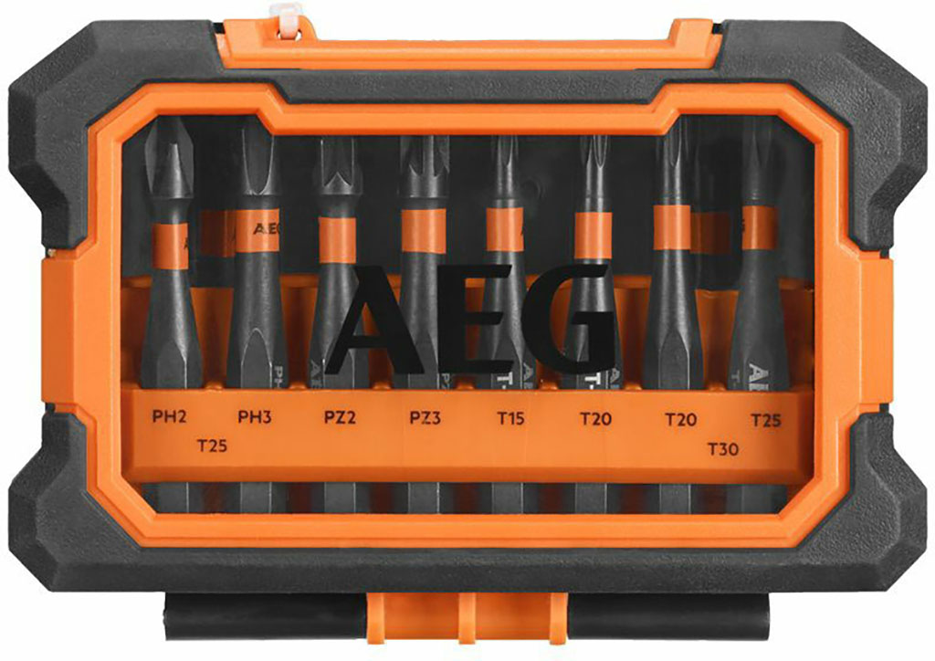 SET 10 BIT AVVITATURA AEG MM.50 ASSORTITI 4932471963