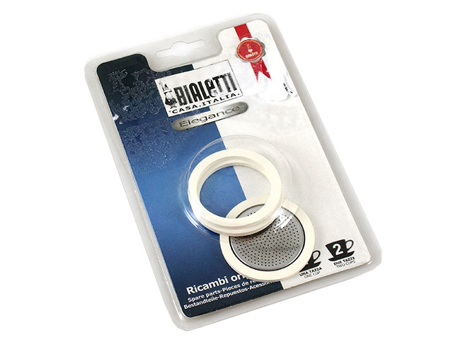 SET 3 GUARNIZIONI+FILTRO KITTY-MUSA-VENUS 6 TAZZE BIALETTI ART. 0800402