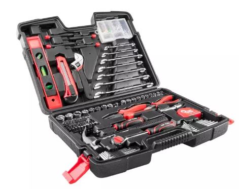 Set utensili 1/4, 3/8, 194 pz. ART. 38D545 TOP TOOLS