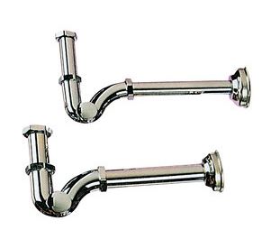 SIFONE A S OTTONE CROMATO D 1.1/4