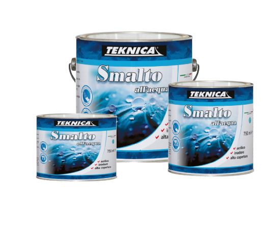 SMALTO ALL’ACQUA BIANCO OPACO 750ML HACCP A+ TEKNICA ART. TK17-4304