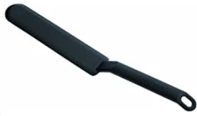 SPATOLA PIADA / CREPES NERA Non danneggia il materiale antiaderente, in nylon resitente al calore 210°c. Lavabile in lavastovigl
