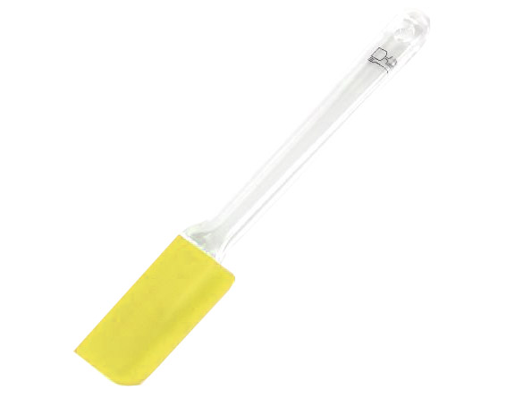 SPATOLA SILICONE GRANDE GIALLO ACC026