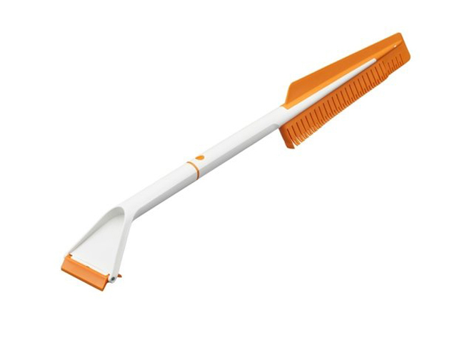SPAZZOLA E RASCHIA-GHIACCIOFiskars Spazzola con raschietto SnowXpert. Spazzole elastiche antigraffio da ambo i lati. Raschietto 