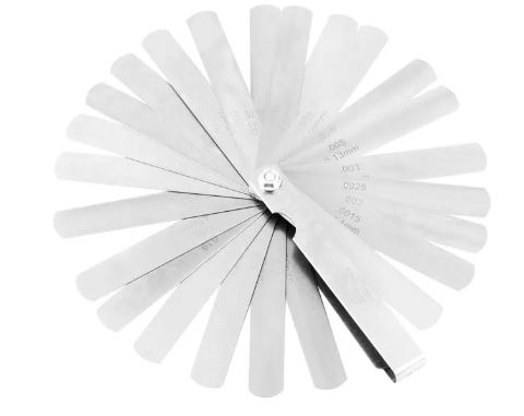 Spessimetro 26 lame (0,04 - 0,63 mm) 65MN / acciaio inox ART.11-190 NEO