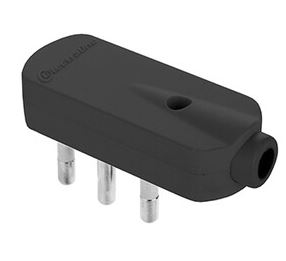 SPINA SALVASPAZIO 16A 2P+T NERO FIG.7