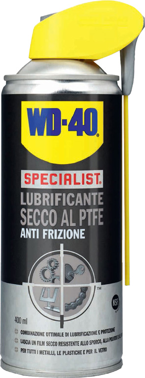 Spray lubrificante secco al PTFE WD-40 ML400