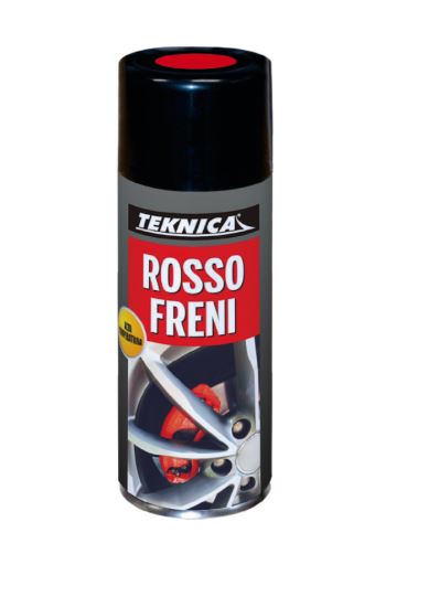 SPRAY ROSSO FRENI 400ML TEKNICA ART. TK17-0905