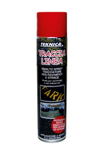 SPRAY TRACCIA LINEA GIALLO ML600 TEKNICA ART. TK17-0401